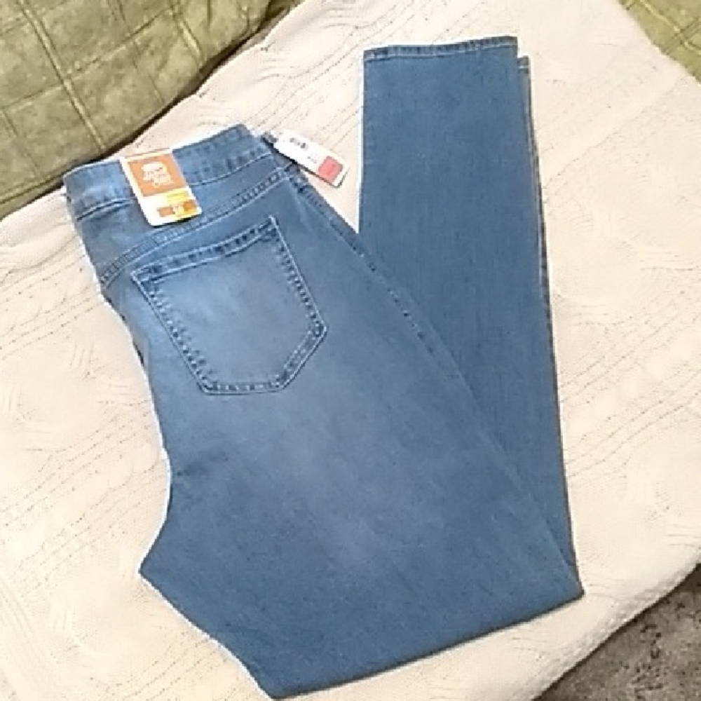 Classic Blue Women's Straight Leg Jeans